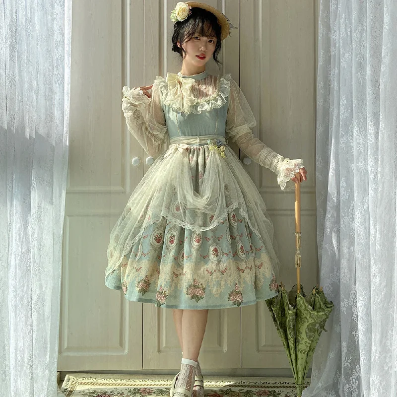 stylish dressMiss Point~Elegant Lolita OP Dress Long Sleeve