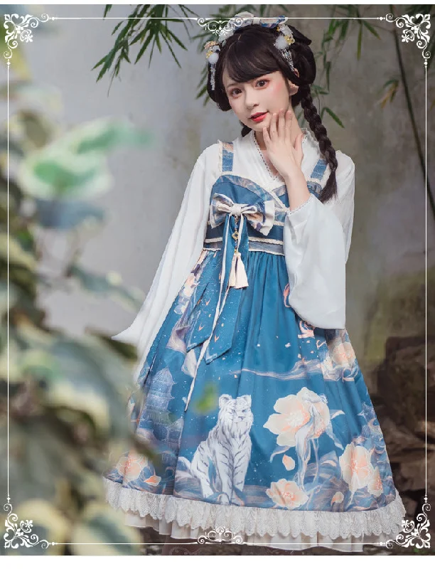 long sleeve dressQinghuayan Chinese Style Lolita JSK Dress