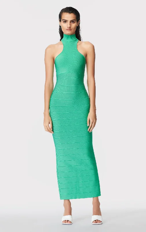 backless dressRACER ICON CROPPED GOWN