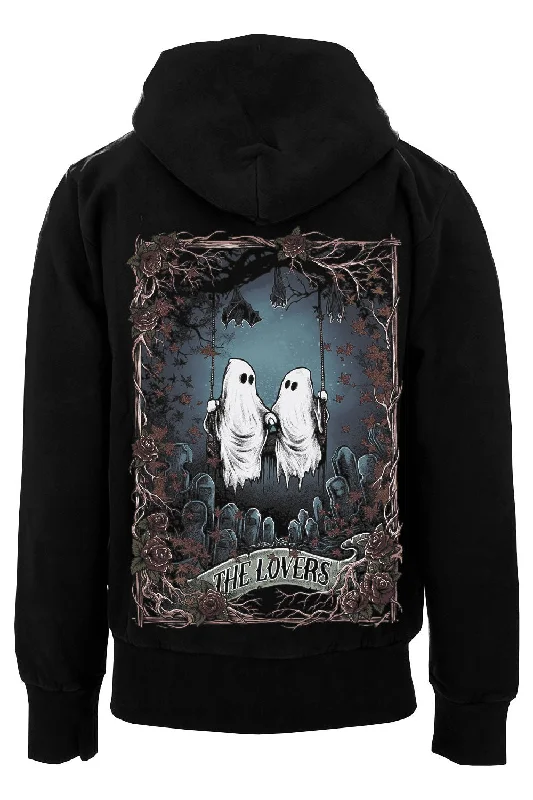 stylish coatGhost Love Hoodie [Zipper or Pullover]