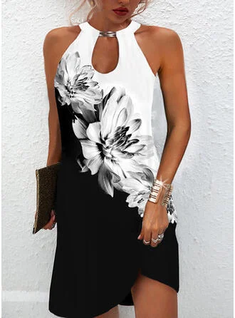 casual slip dressImagination Floral Tank Dress - Ivory