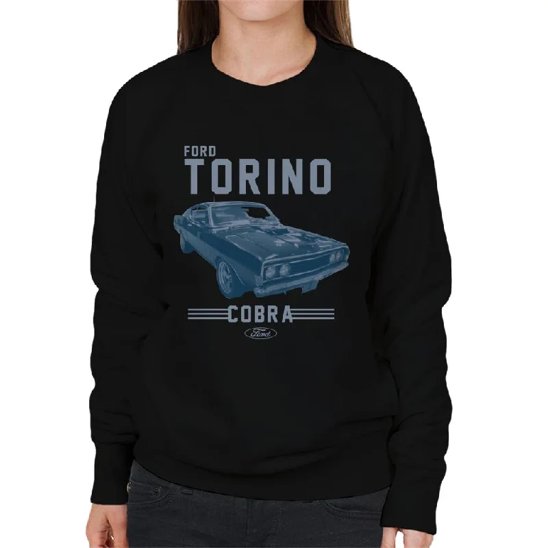 workout style hoodieFord Torino Cobra Women's Sweatshirt