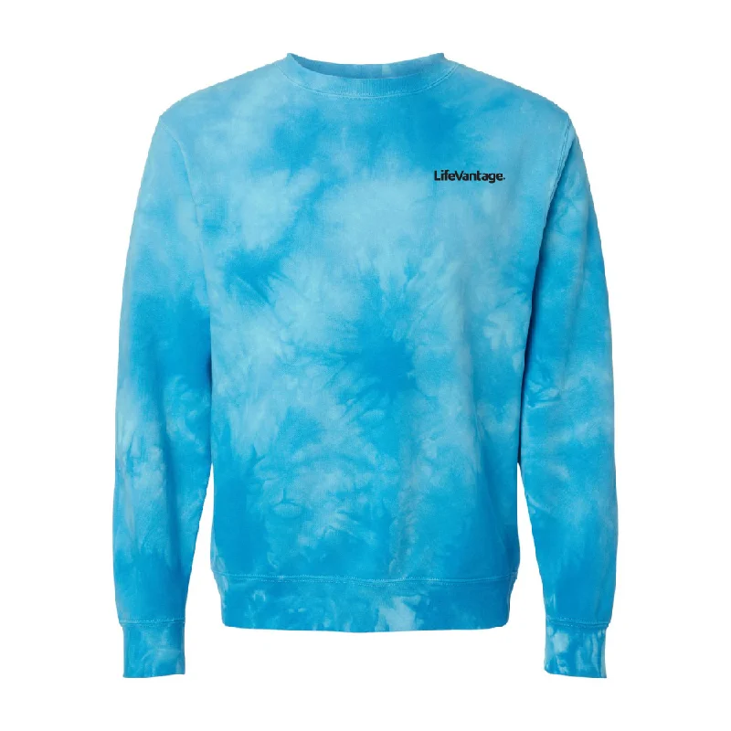 breathable gym hoodieUnisex Midweight Tie-Dyed Sweatshirt