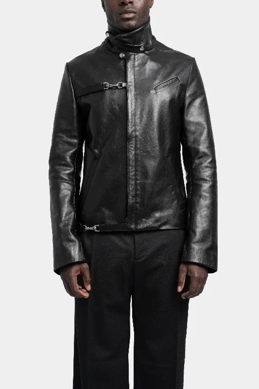 trendy jacketSecurity leather jacket