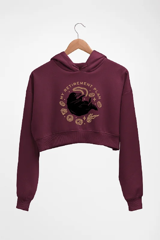 cozy pullover hoodieFantastic Beasts Crop HOODIE FOR WOMEN