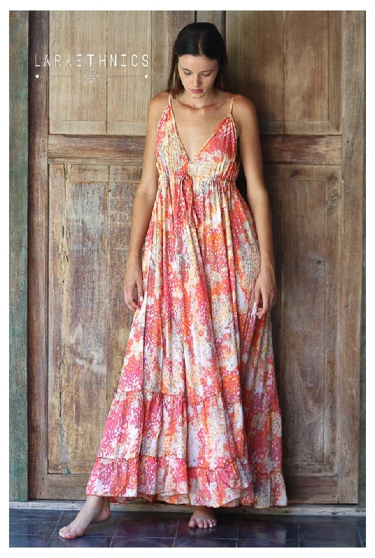 relaxed fit dressAngeline Frillback Maxi Dress