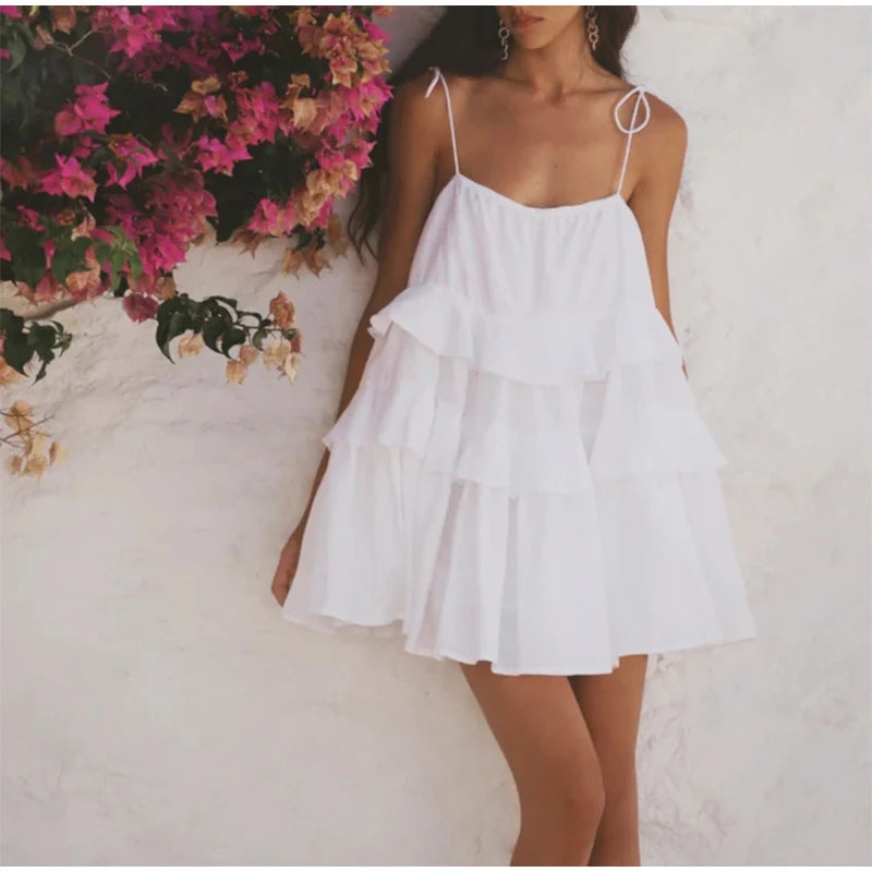 chic shift dressReverie - Elegant baby doll dress