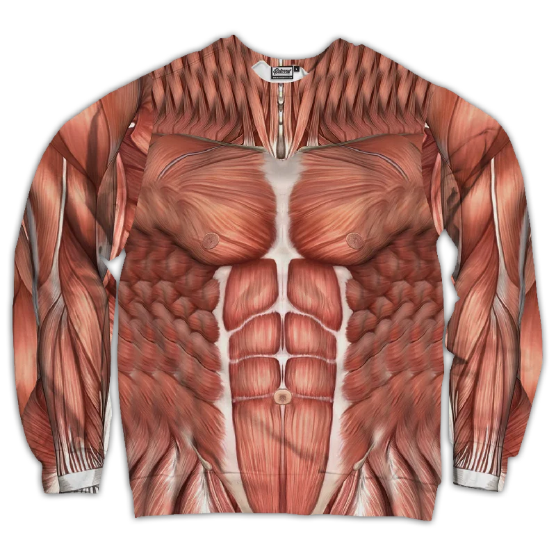 graphic gym sweatshirtHuman Anatomy Unisex Sweatshirt