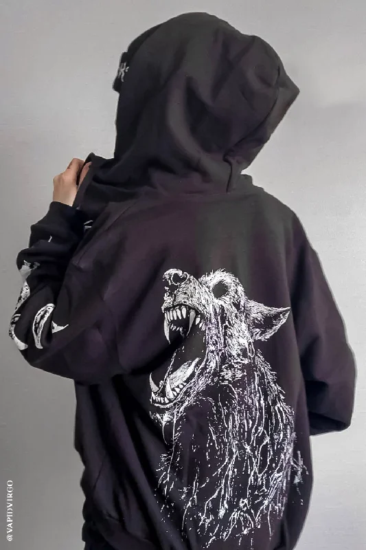 insulated trench coatLycanthrope Hoodie [Zipper or Pullover]