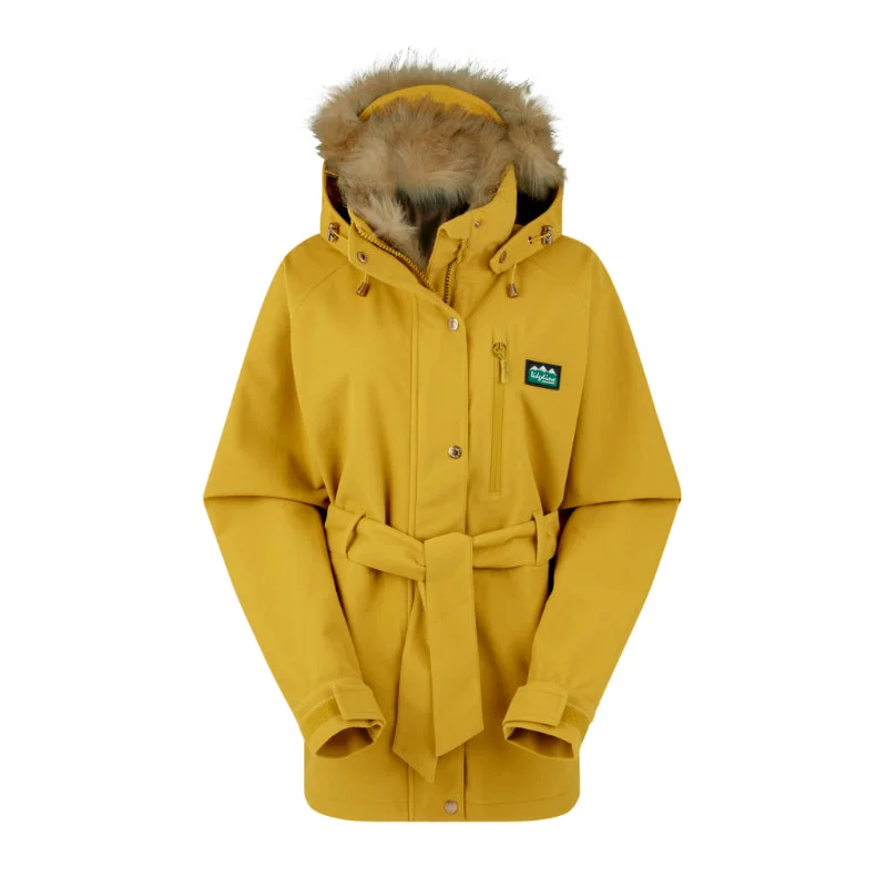 trendy puffer coatRidgeline Monsoon Nordic Waterproof Ladies Jacket - Ochre