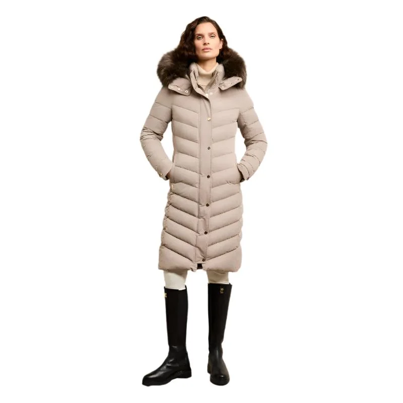 soft coatHolland Cooper Chamonix Ladies Coat - Mink