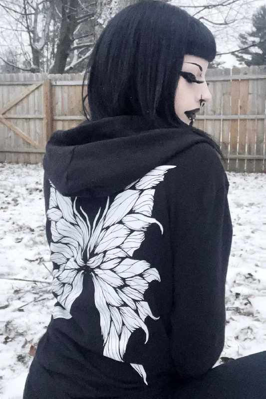 insulated trench coatDark Fairy Hoodie [Zipper or Pullover]