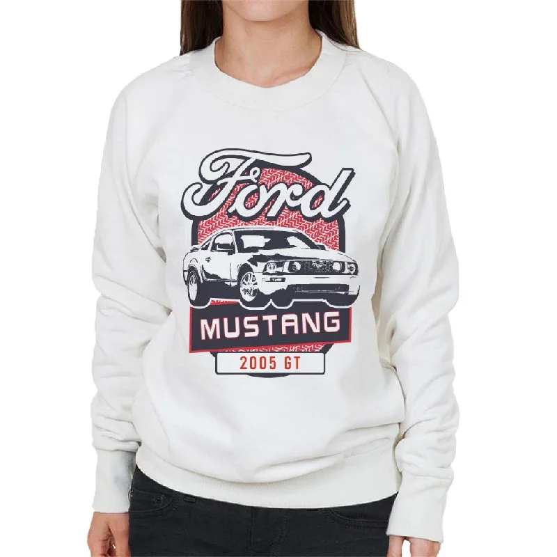 cool workout sweatshirtFord Mustang 2005 GT Women's Sweatshirt