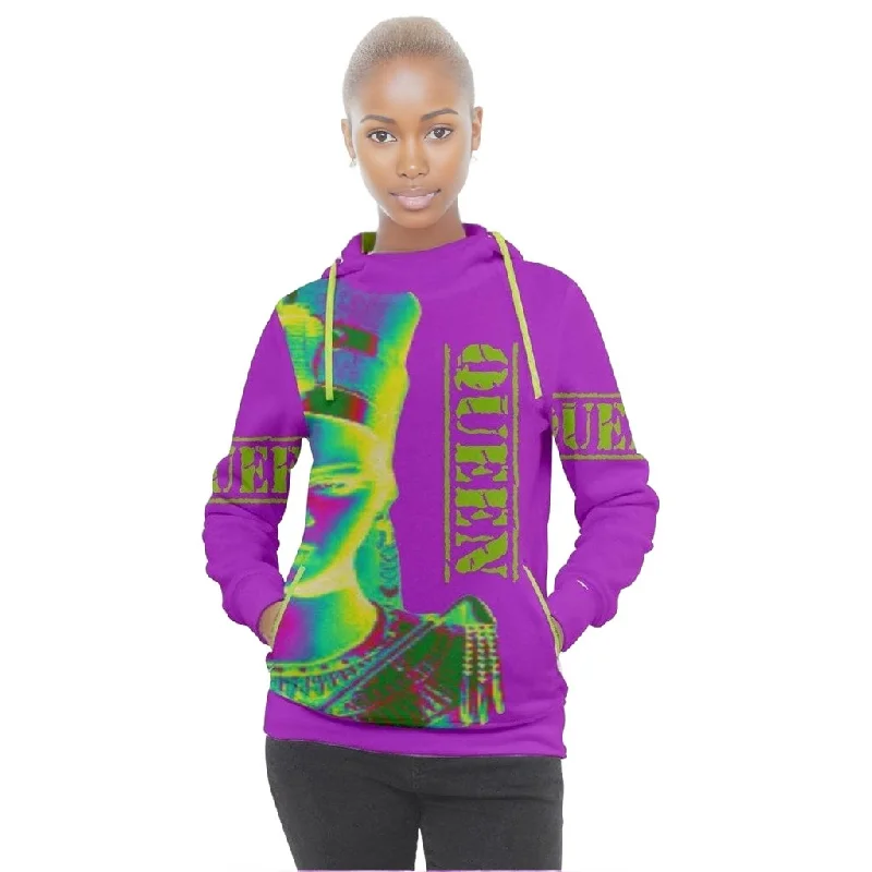 eco-friendly sports hoodieOrigins of A Queen Womens Hooded Pullover - 2 styles