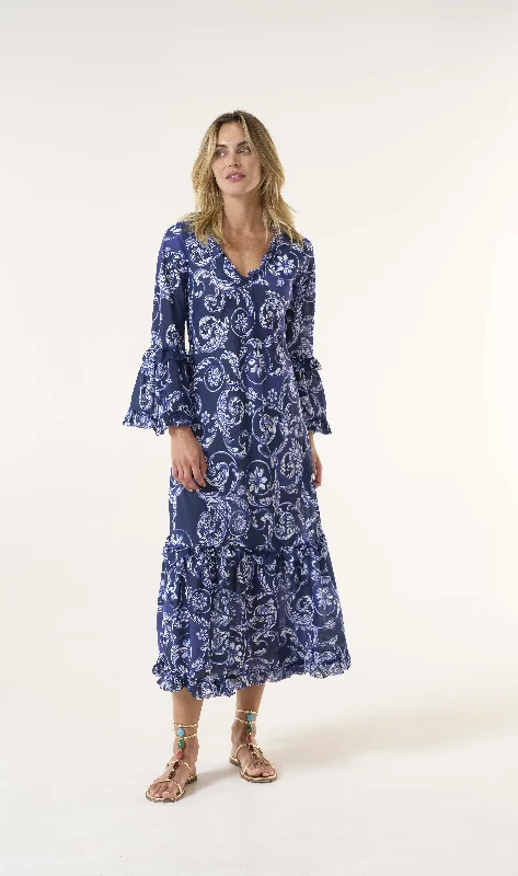 playful dressLong Indi Beco Navy