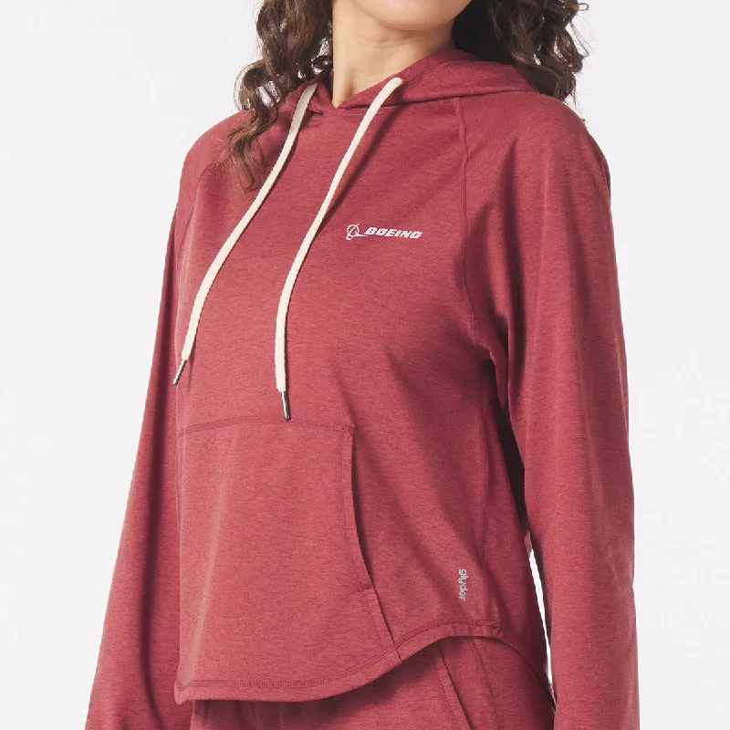 casual workout hoodieGlyder Boeing Women's Rocky Hoodie