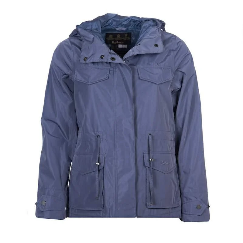 stylish coatBarbour Aria Ladies Waterproof Jacket - Slate Blue