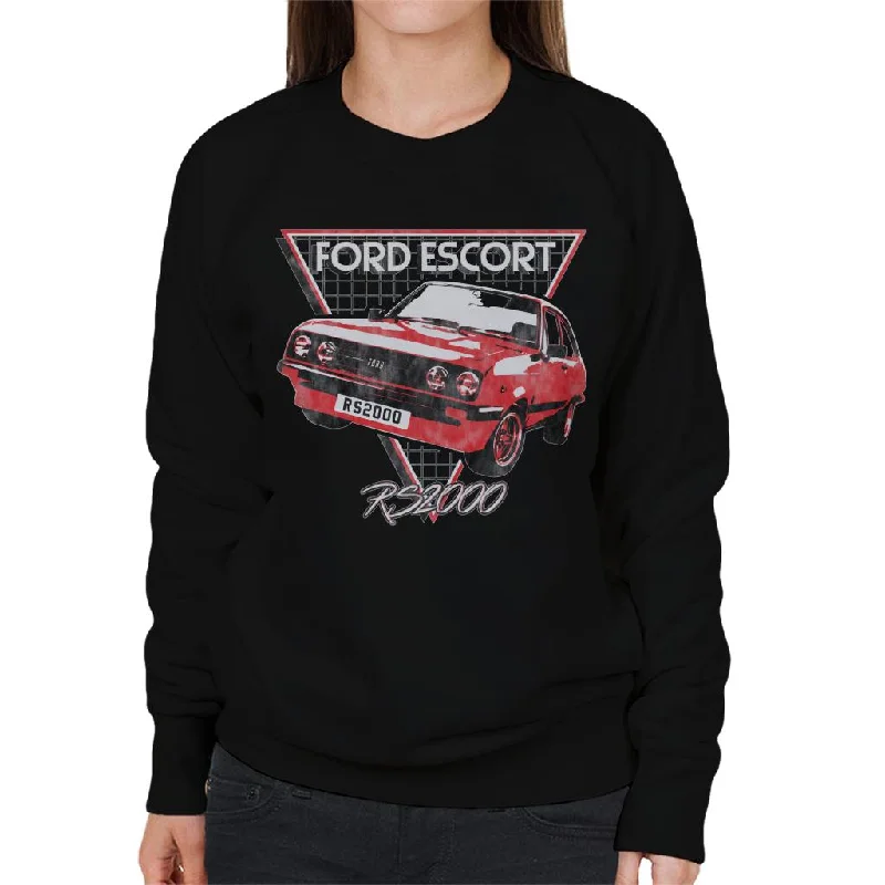 relaxed fit sports hoodieFord Escort RS2000 Women's Sweatshirt