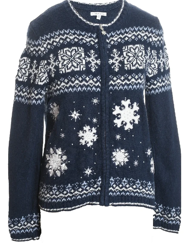 chic coatSnowfall Design Nordic Cardigan - S