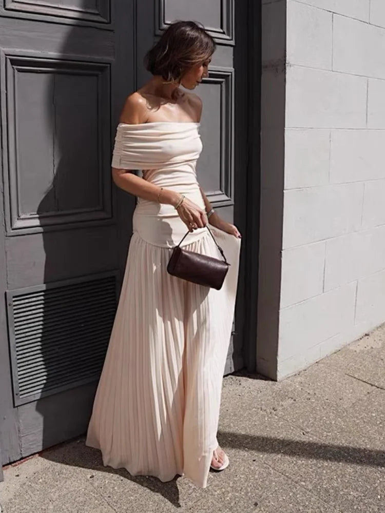 spaghetti strap dressZayna - Off shoulder dress