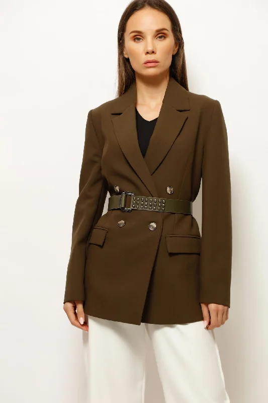 urban coatSEKET GAGA BELTED BLAZER