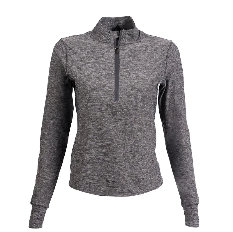 bold fitness hoodieGreyson Boeing Women's Halley II Mélange Quarter-Zip