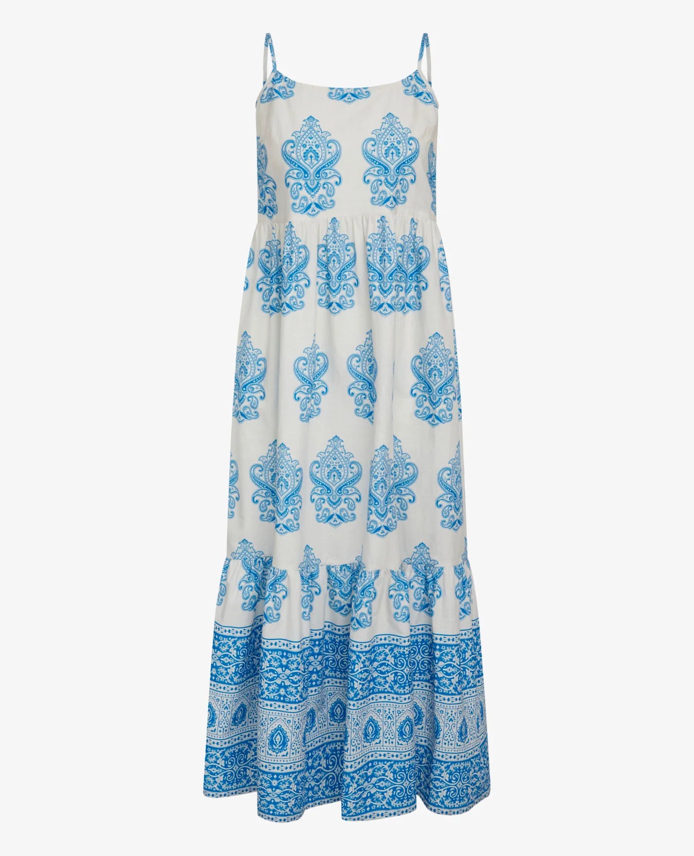 wrap dressNN Thea Dress in Print and White and Blue