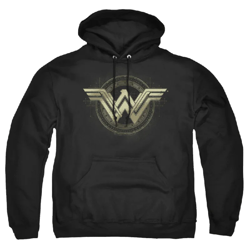 lightweight pullover hoodieBatman v Superman Ancient Emblems - Pullover Hoodie