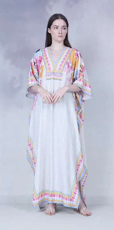 luxury dressBL Jadira Kaftan blue