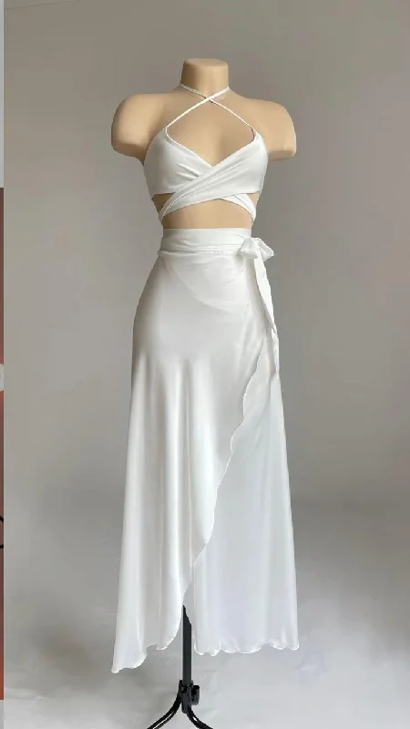 trendy bodycon dressWhite Cross Neck Cut Out Sexy Summer Dress Long Evening Party Dress, DP3324