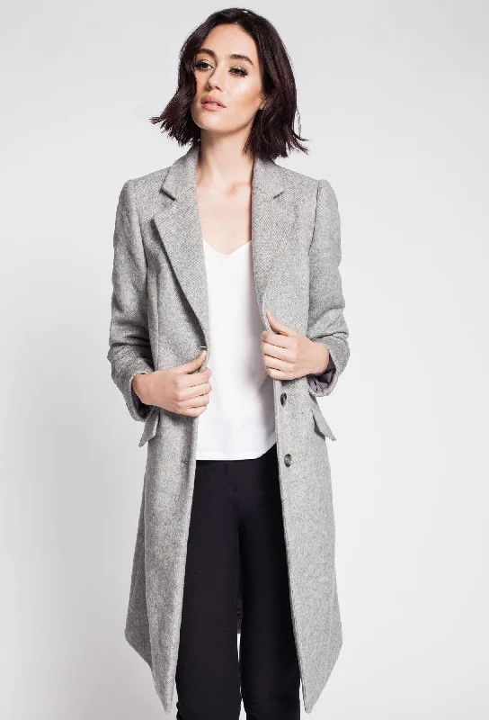 warm trench coatCar Length Coat