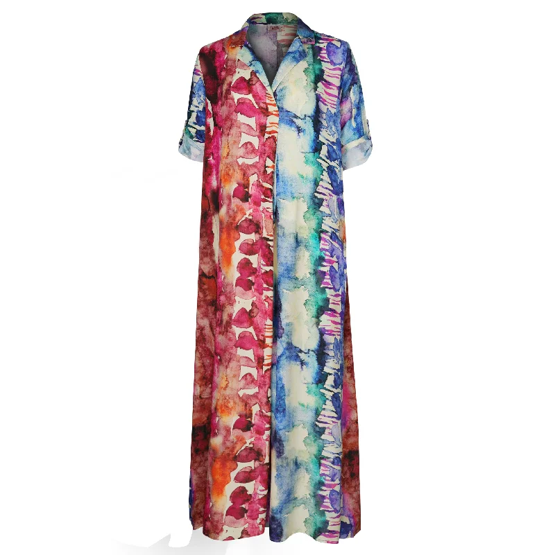 wrap dressJuniper Kaftan Dress Abs Watercolour