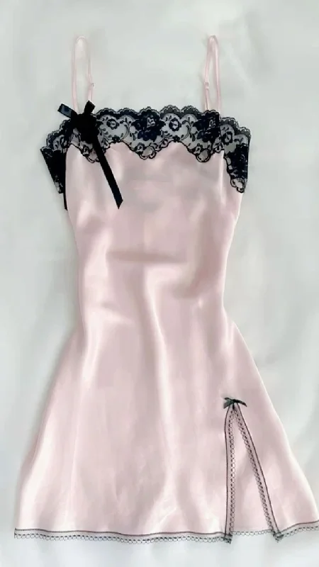 boho dressLight Pink Straps Lace Sexy Birthday Outfits Mini Party Dress, DP3511