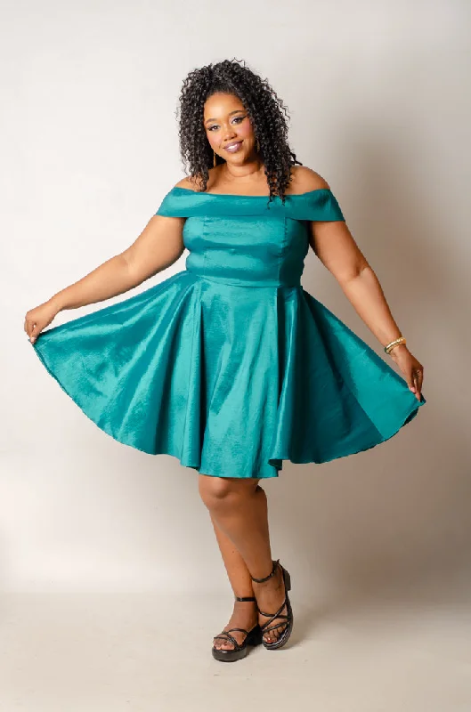 vintage dressWrapped Up Dress - Green