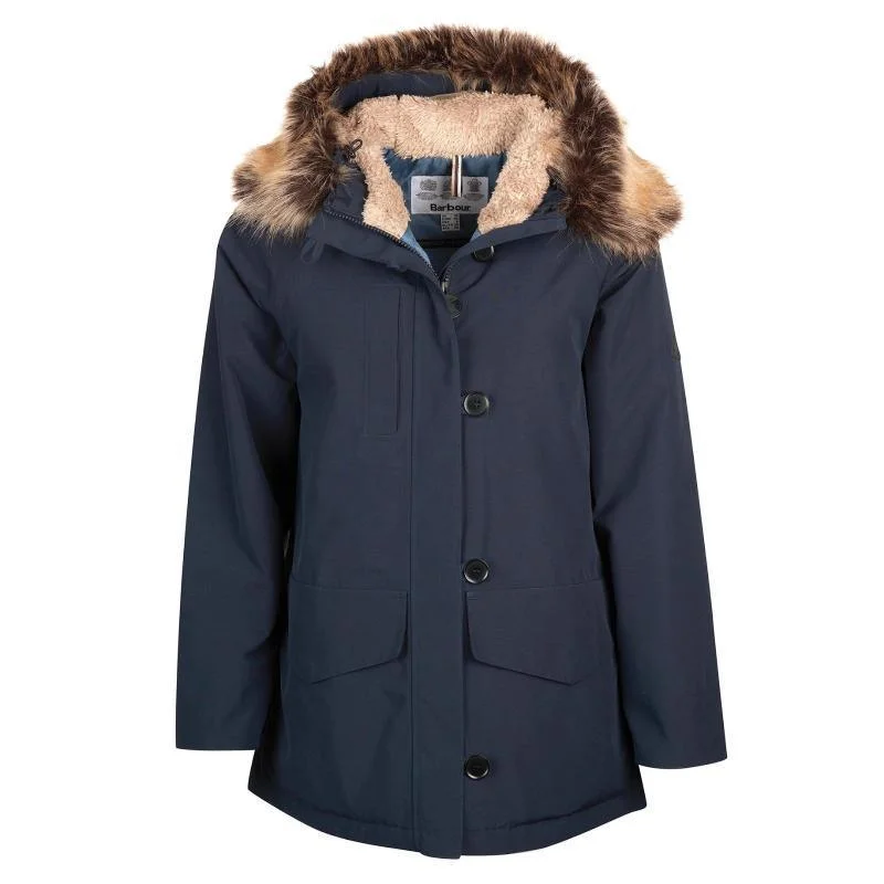 urban coatBarbour Warkworth Ladies Waterproof Jacket - Navy/Dark Chambray