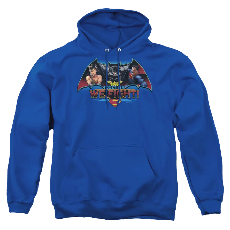 modern athletic hoodieBatman v Superman Together We Fight - Pullover Hoodie