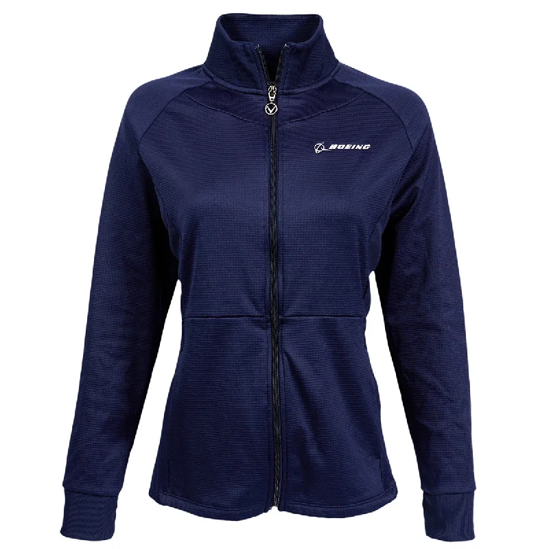 cool workout sweatshirtCallaway Boeing Women's Full-Zip Waffle Fleece