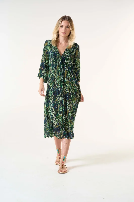 boho-chic dressCongo mia green