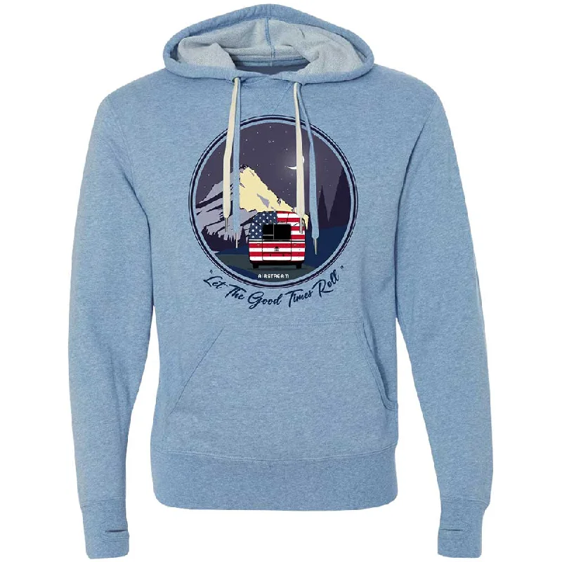 urban activewear hoodieAirstream Let The Good Times Roll Americana Unisex Midweight Hoodie