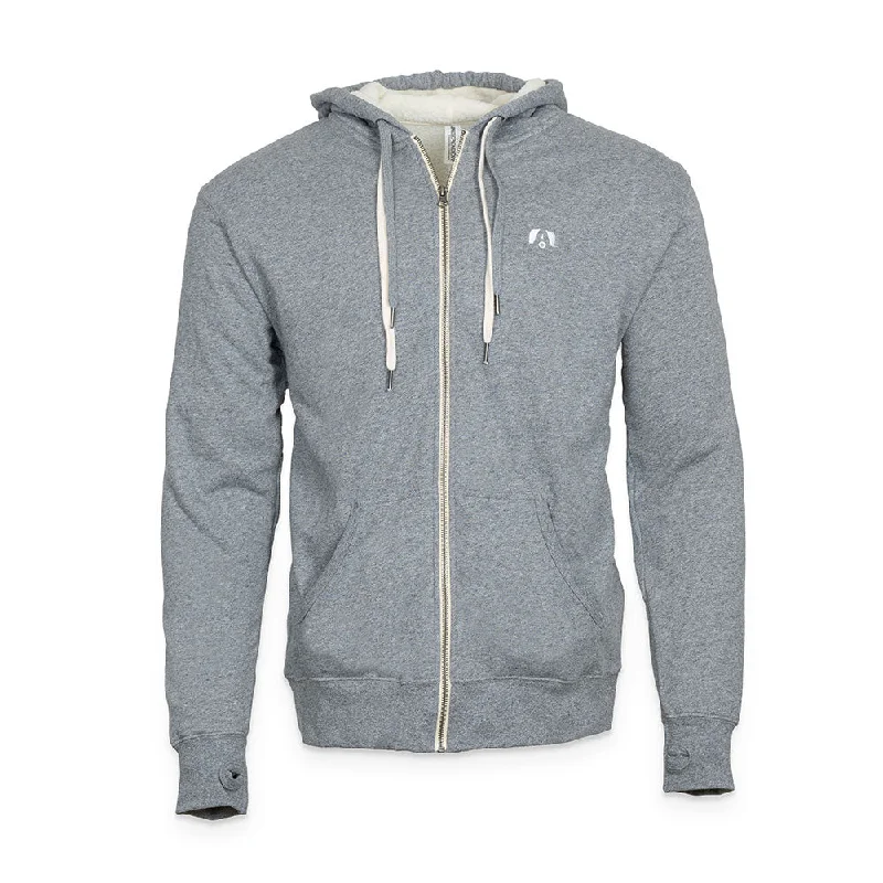 stylish performance hoodieAirstream Trailer A Heavyweight Sherpa Lined Unisex Zip Up Hoodie