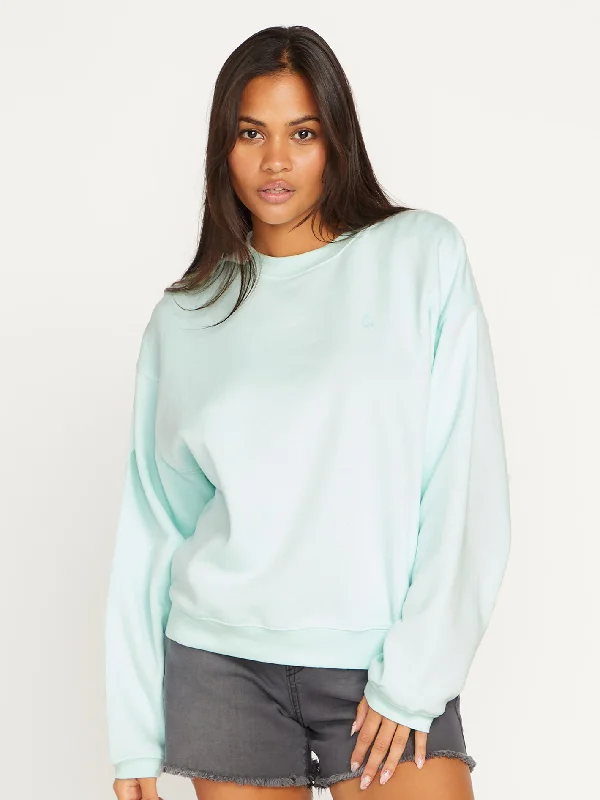 versatile gym hoodieStone Heart Ii Sweatshirt - PALE AQUA