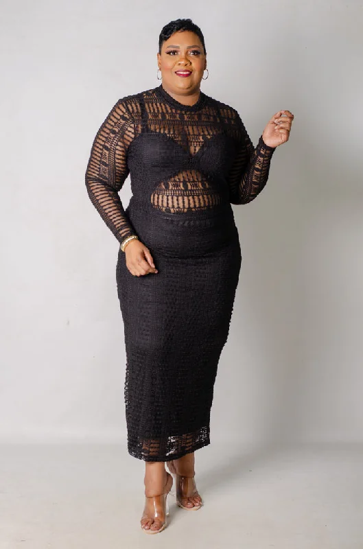 long sleeve dressVillan Era Dress - Black