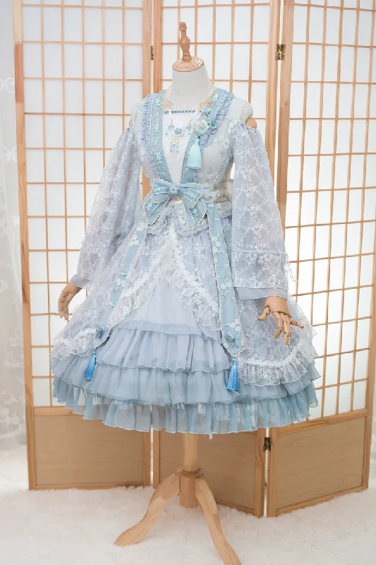 cocktail party dressFantastic Wind ~ The Blooming Flowers Lolita OP Dress