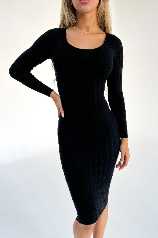 stylish dressARDENT DRESS - BLACK